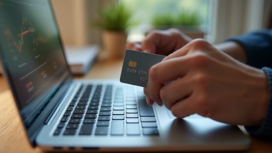 pagamentos parcelados no cartão de crédito