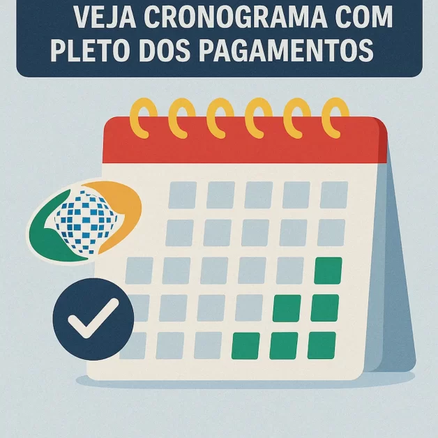 Calendario do INSS de agosto 1