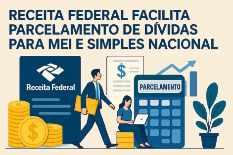 Receita Federal facilita parcelamento de dividas para MEI e Simples Nacional