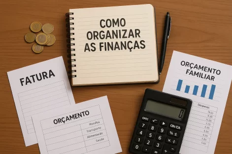 como organizar as fincancas