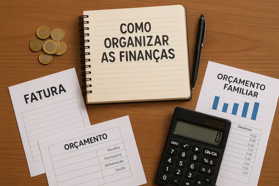 como organizar as fincancas