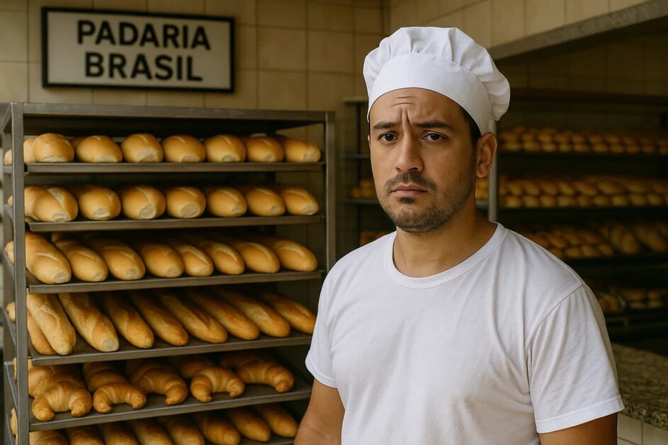 Déficit de padeiros atinge recorde e ameaça tradição das padarias no Brasil (Imagem: CoteCompare)