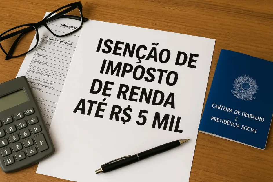 isencao de imposto de renda