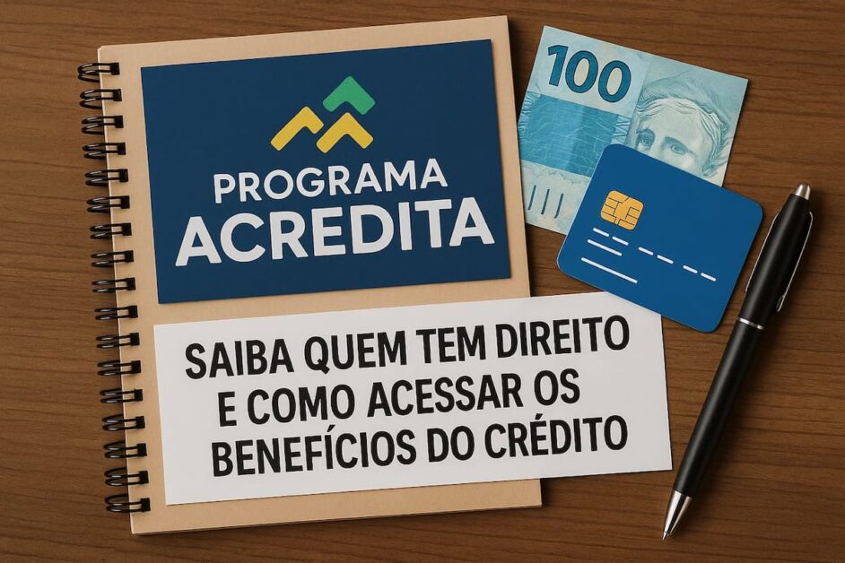 Programa Acredita: saiba quem tem direito e como acessar os benefícios do crédito