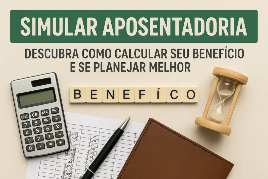 Simular aposentadoria: descubra como calcular seu benefício e se planejar melhor