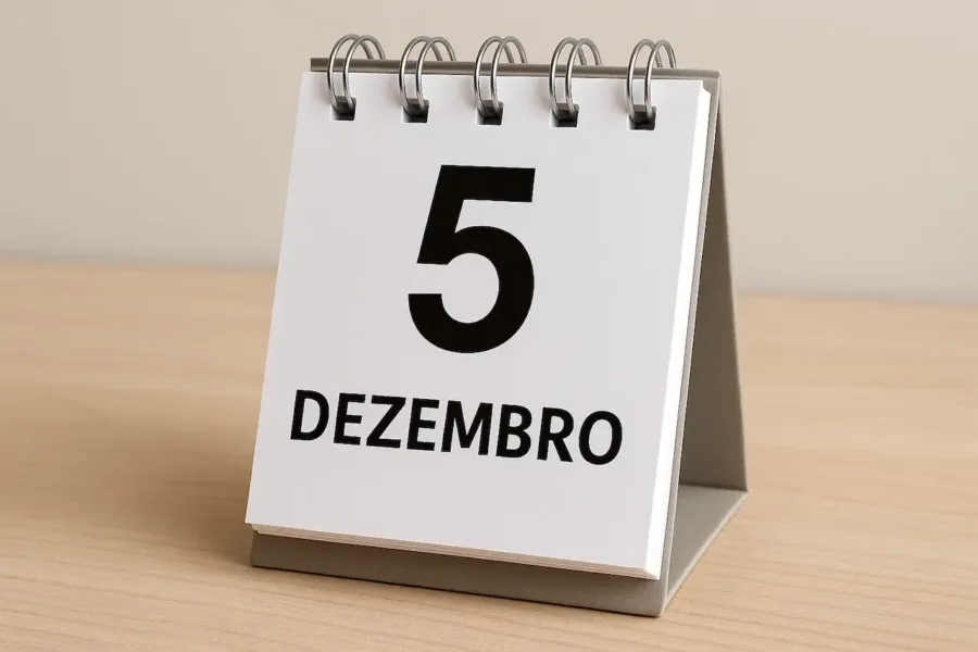 Saiba quando cai o quinto dia útil de dezembro de 2025 para pagamento do salário
